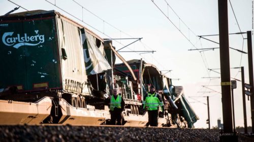 Six killed, 16 injured in Danish train accident