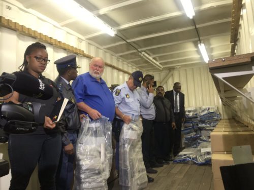 South Africa impounds 706kg of cocaine aboard container ship