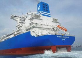 Putin inaugurates Russia's first LNG floating storage facility