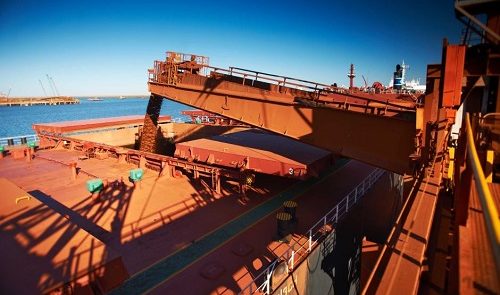 China's iron ore imports from Australia rise by 14%