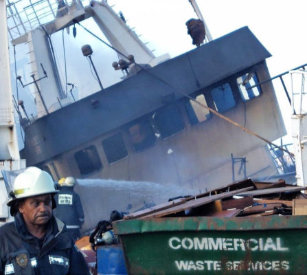 6 killed in vessel fire at Durban port