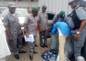 2019 Elections: Customs intercepts police uniforms, tear gas