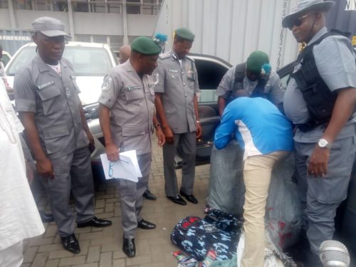 2019 Elections: Customs intercepts police uniforms, tear gas