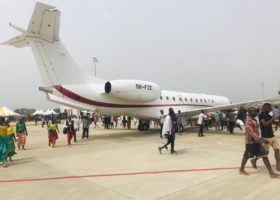 First aircraft lands at Bayelsa airport
