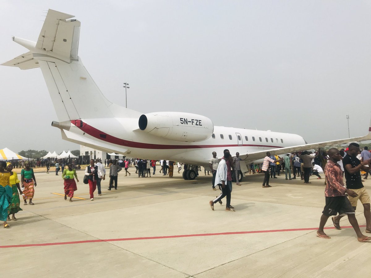 First aircraft lands at Bayelsa airport