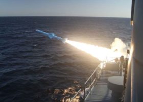 Iran fires cruise missile on major oil shipping route 