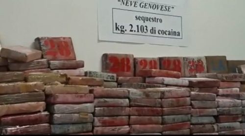 Italy impounds $631m cocaine in container, cargo ship