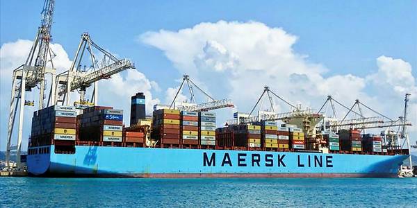 Maersk to run its 4,500 TEU ship on battery