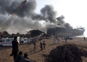 Two workers killed in Bangladesh shipbreaking yard tanker fire