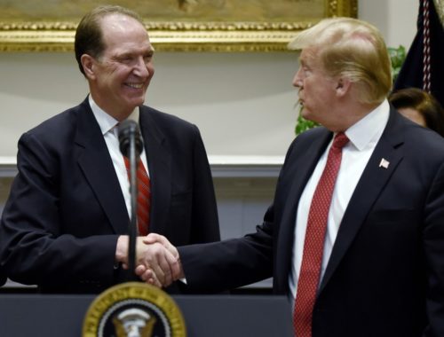 Trump picks World Bank critic, David Malpass to replace Kim