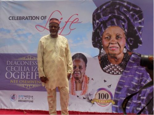 PHOTOS: Gov Obaseki, other dignitaries storm Benin as ship owners President, Ogbeifun buries mum 