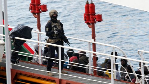 Maltese army takes control of oil tanker hijacked by migrants
