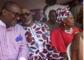 PHOTOS: Gov Obaseki, other dignitaries storm Benin as ship owners President, Ogbeifun buries mum