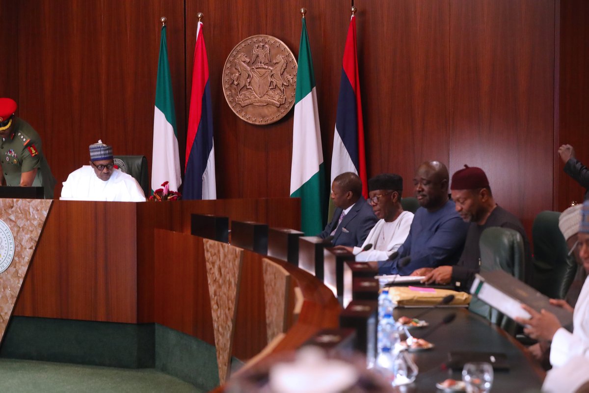 Buhari asks Ministers to hand over to Perm Secs
