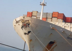 Maersk, ZIM ships collide at Korean port