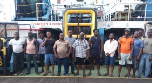 Navy hands over impounded vessel, 523 bags of smuggled rice to EFCC, Customs