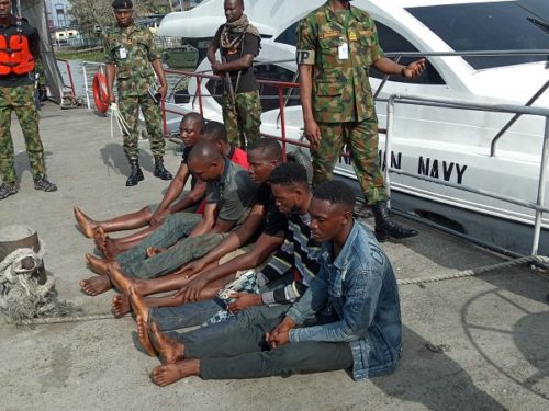 Navy arrest, handover 6 oil thieves for prosecution