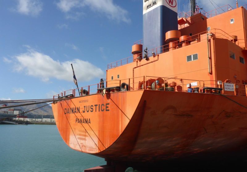 New Zealand detains ship over unpaid wages