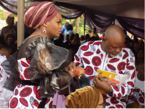 Ogbeifun and his daughter, Mrs. Iroghama Obuoforibo