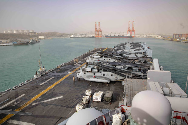 Oman opens seaports to U.S. warships