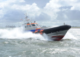 Barge sinks off Netherlands Coast