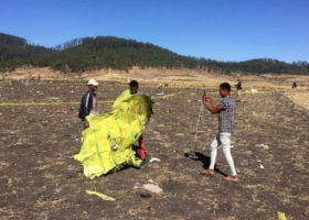 Ethiopian Airlines recovers black box of crashed plane