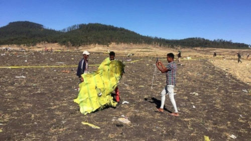 Ethiopian Airlines recovers black box of crashed plane 