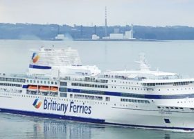 Brittany Ferries’ ship catches fire off France