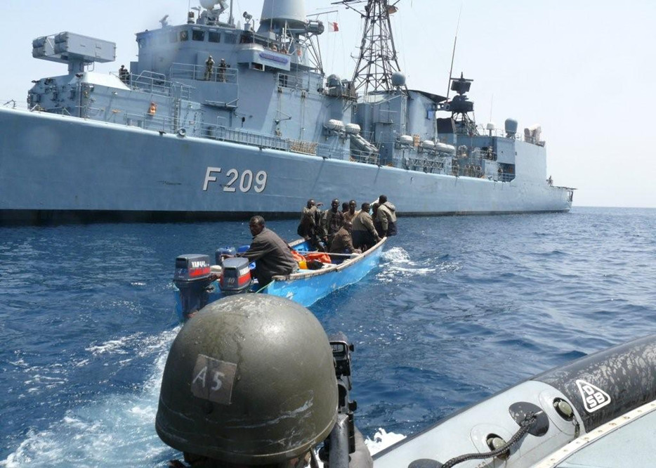 EU Naval Force captures five Somali pirates who attacked vessels