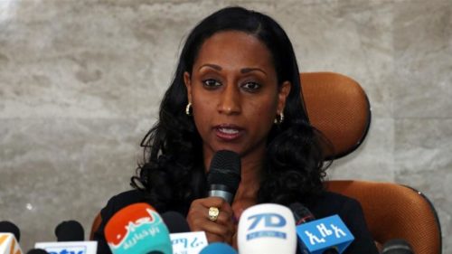 Ethiopia’s Minister of Transport, Dagmawit Moges. PHOTO CREDIT: Reuters