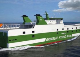 Jinling Shipyard begins construction of first Grimaldi’s hybrid roro vessel