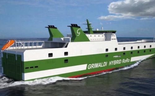 Jinling Shipyard begins construction of first Grimaldi’s hybrid roro vessel