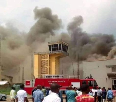 Fire guts Imo cargo airport