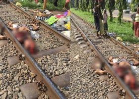 VIDEO: Train crushes 5 people in Lagos