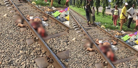 VIDEO: Train crushes 5 people in Lagos