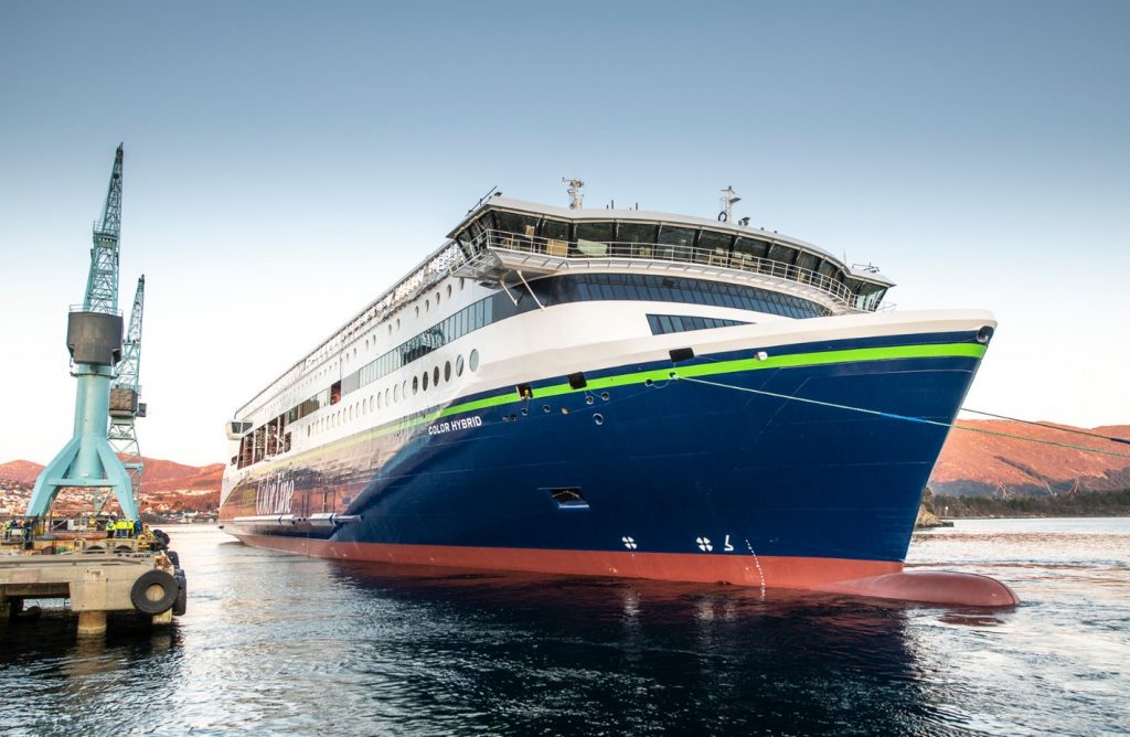 Ulstein launches world’s largest battery-hybrid ship