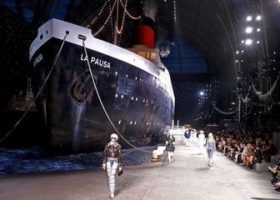 Chanel uses ship for runway