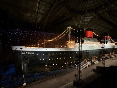 Chanel uses ship for runway