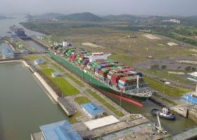 Expanded Panama Canal handles its largest containership ever 