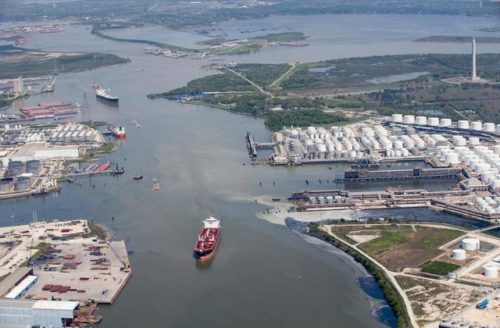 Houston channel reopens after ship collision 