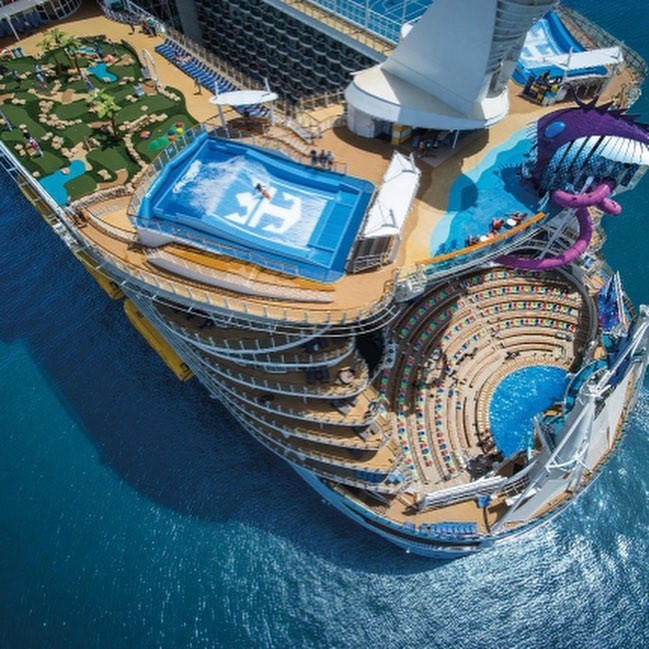 largest cruise ship location