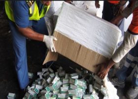 NAFDAC impounds 45 containers of tramadol at seaports