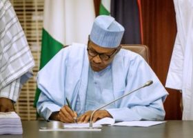 President Buhari signs N8.92tr 2019 budget into law
