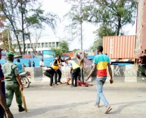 Truck crushes female LASTMA officer to death in Apapa 
