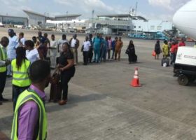 Woman collapses at Lagos airport during Customs screening 
