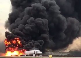 VIDEO: 41 dead as passenger plane crash-lands in Moscow