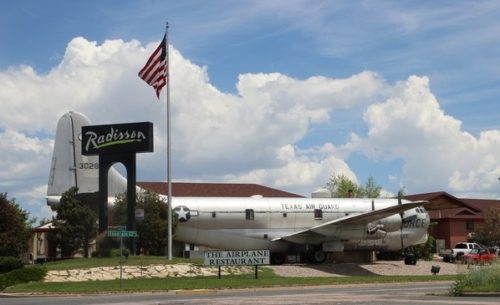 Airplanes turned restaurant