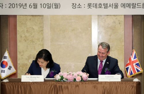 Britain agrees Brexit trade deal with South Korea