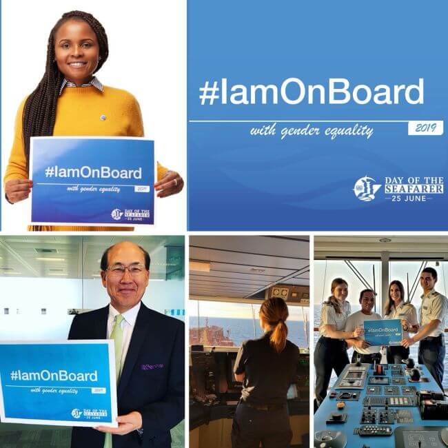 #IAmOnBoard with gender equality 