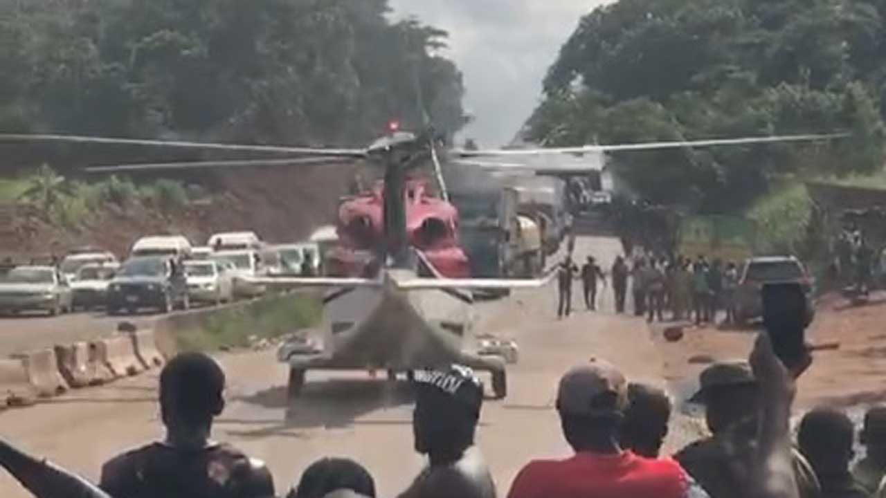 NCAA probes helicopter landing on Benin–Ore expressway